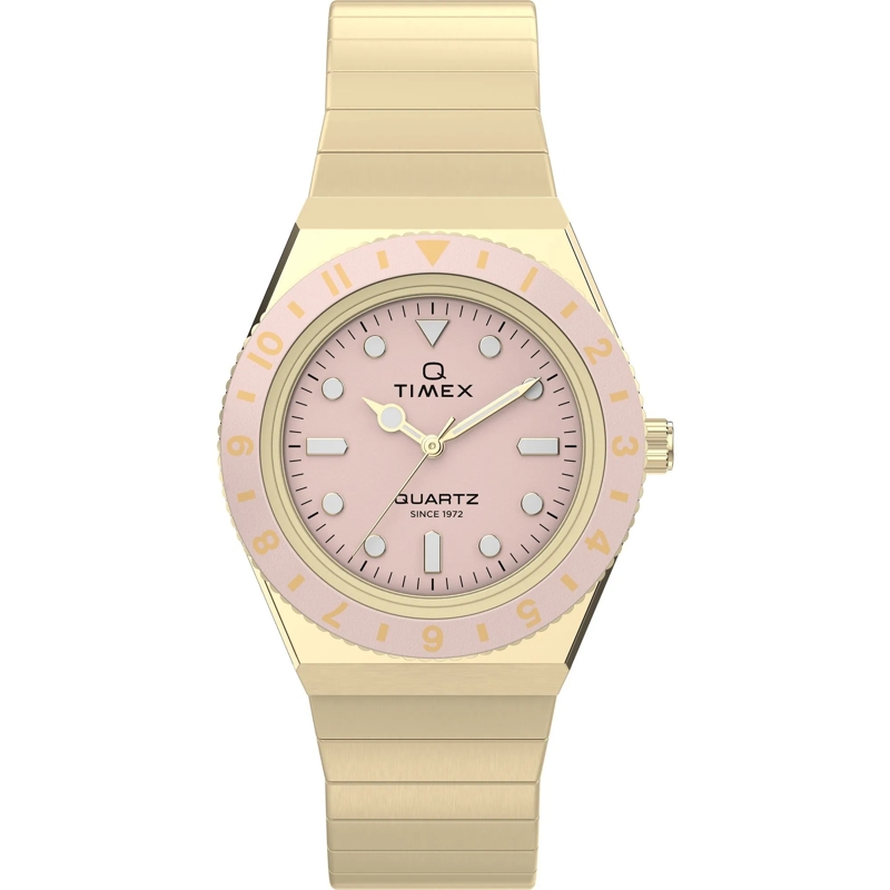 Timex Quarzuhr Quarz-Analoguhr Q Timex Mini pink
