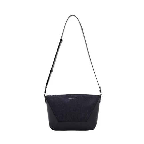 Alexander McQueen The Edge Crossbody Black Sac à bandoulière