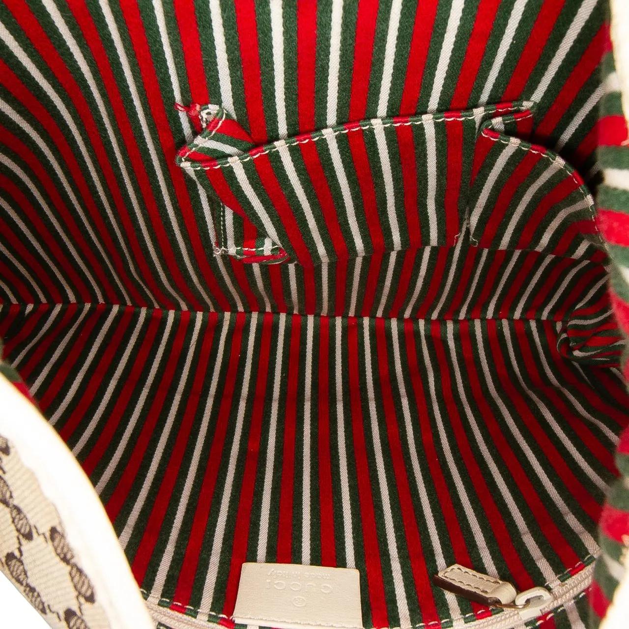 Thumbnail - Gucci Hobo Bags - GG Canvas New Britt Hobo - Gr. unisize - in Braun - für Damen