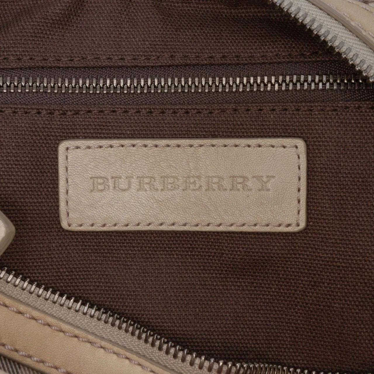 Thumbnail - Burberry Crossbody Bags - Smoke Check Coated Canvas Chester Boston Bag - Gr. unisize - in Braun - für Damen