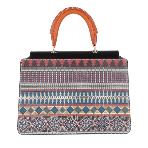 AIGNER Medina Handle Bag Medium Mosaic Multicolour Crossbody Bag