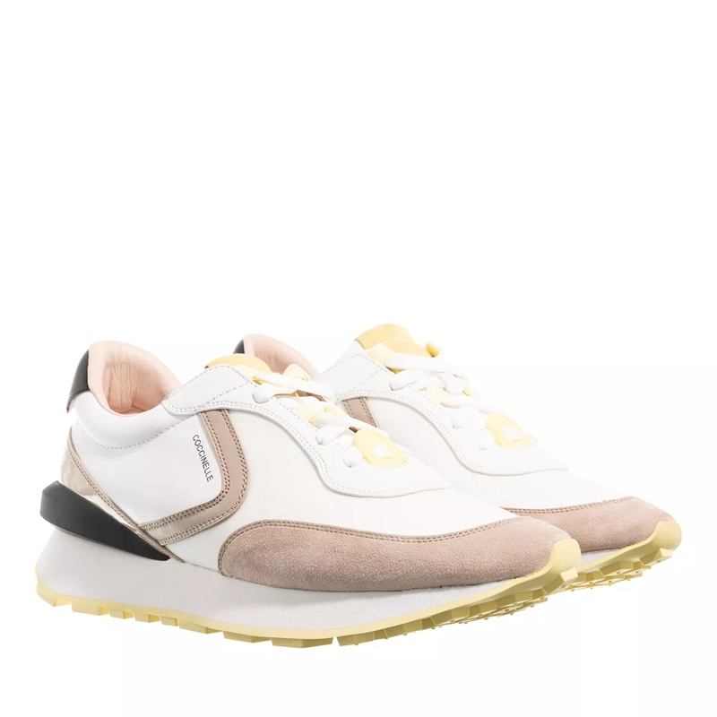 Coccinelle Low-Top-Sneaker Sneaker Smooth Leather Multi.Pow.Pink