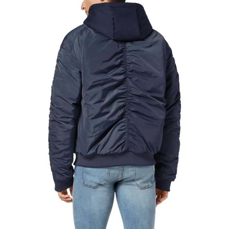 Philipp Plein Lederjacke Jacke dunkel-blau(Image 4)