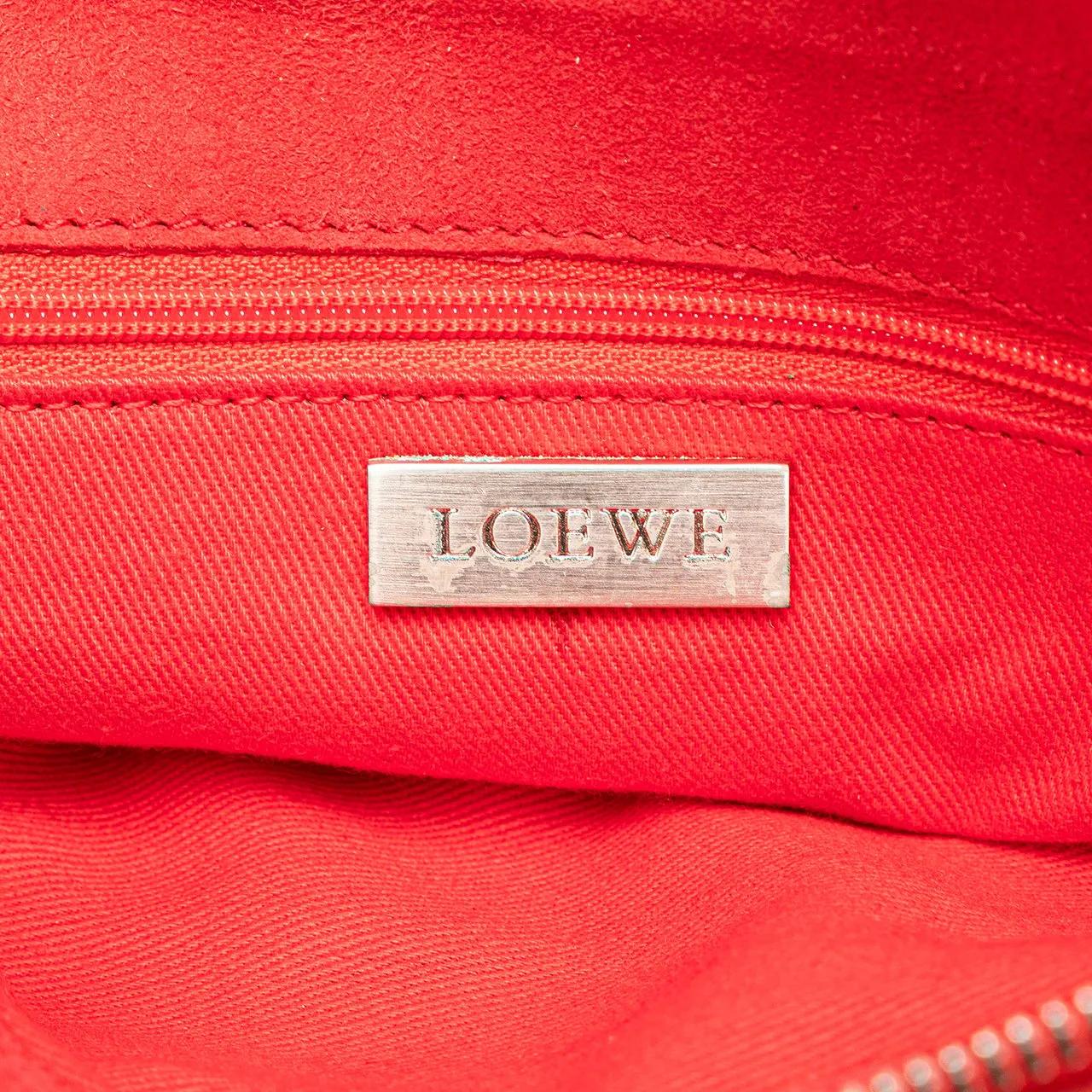 Thumbnail - Loewe Crossbody Bags - Mini Anagram Suede Handbag - Gr. unisize - in Rot - für Damen
