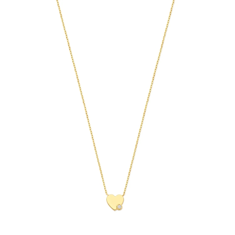 Isabel Bernard Collier court De la Paix Amore 585 Gold Kette Gold