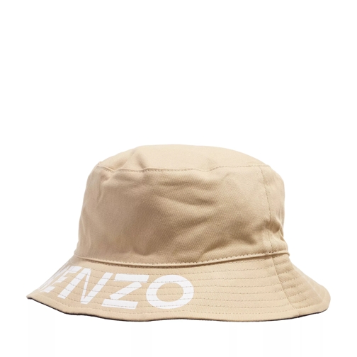 Kenzo Bucket Hat Reversible Beige Fiskehatt