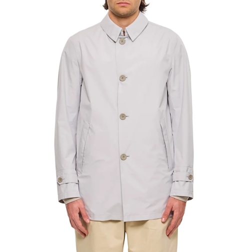 Herno Übergangsjacke Button-Up Jacket Grey