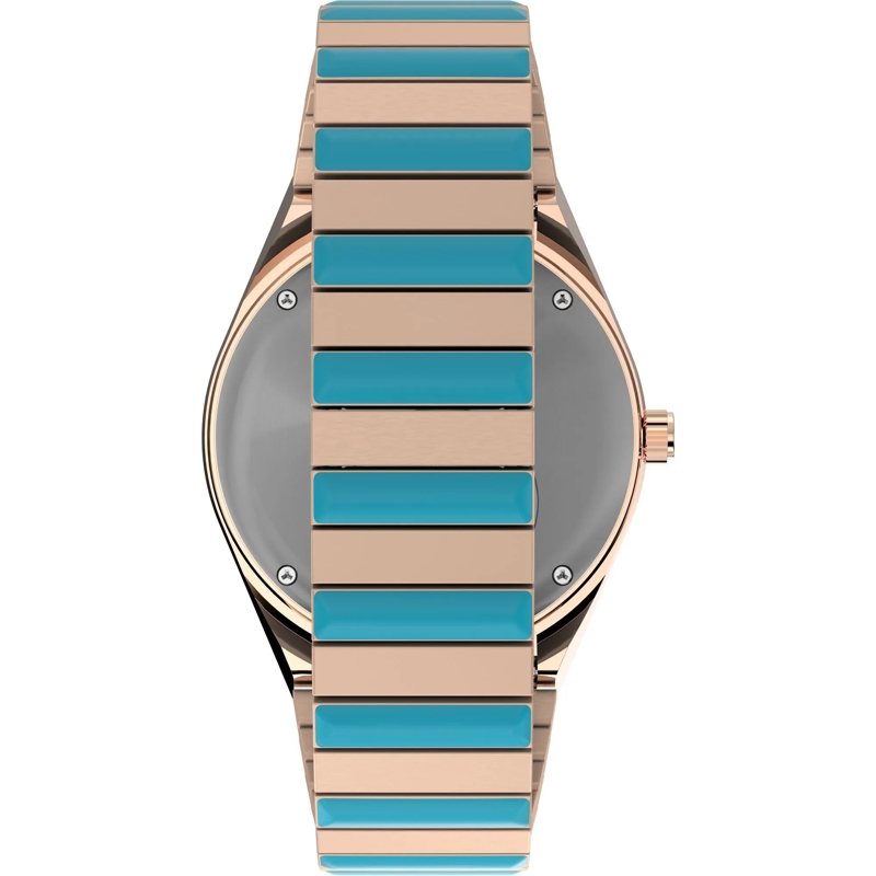 Timex Quarzuhr Quarz Analog Uhr Timex Lab Archive silber(Image 3)