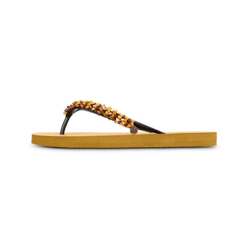 UZURII Flip Flops Zehentrenner Honey gelb(Image 3)