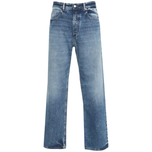 ICON DENIM Jeans à jambe droite Wide leg jeans 'Will' blau