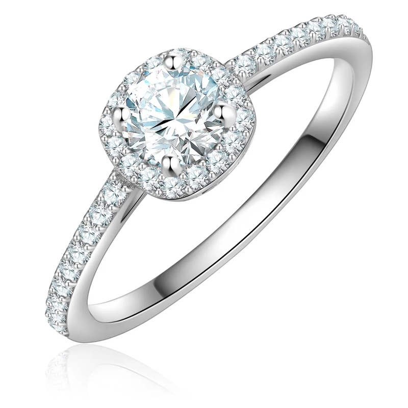 Trilani Ring Sterling Silber Ring Zirkonia silber(Image 2)