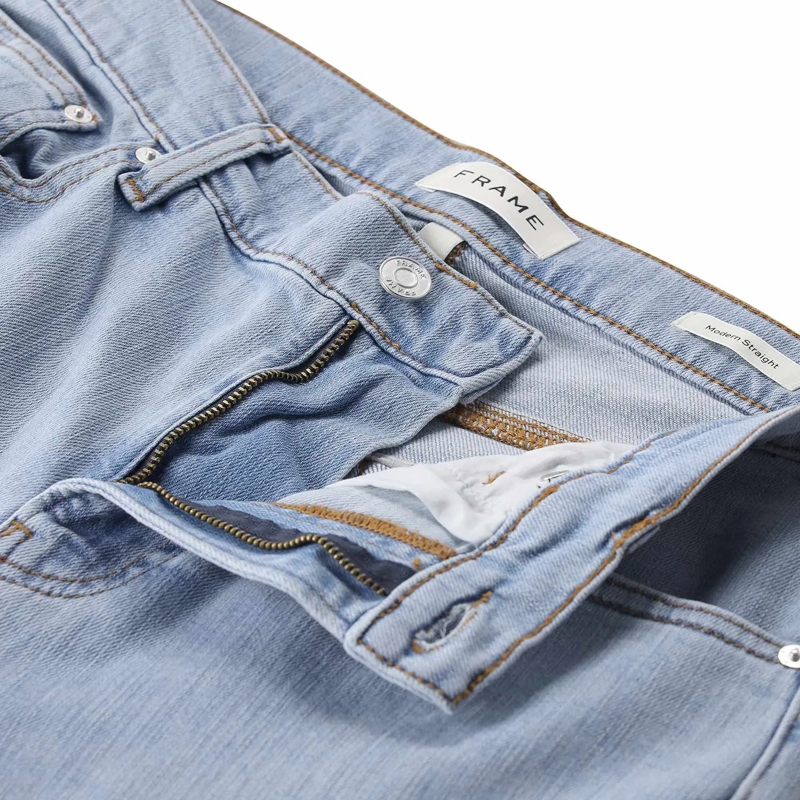 FRAME Jeans Straight-Fit Jeans blau(Image 3)