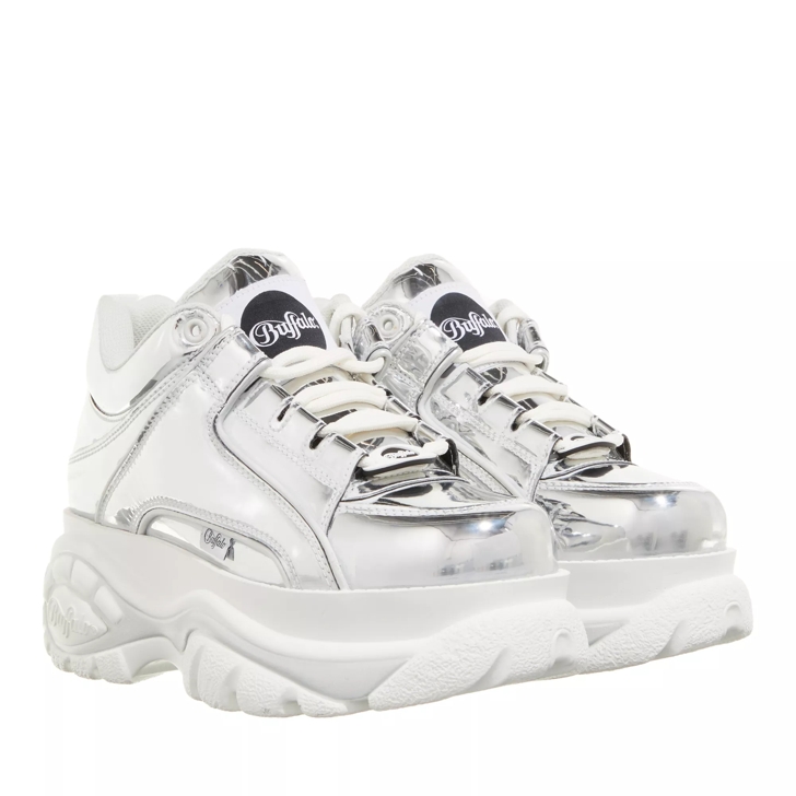 Buffalo 1339 14 2.0 Silver White sneaker a plateforme