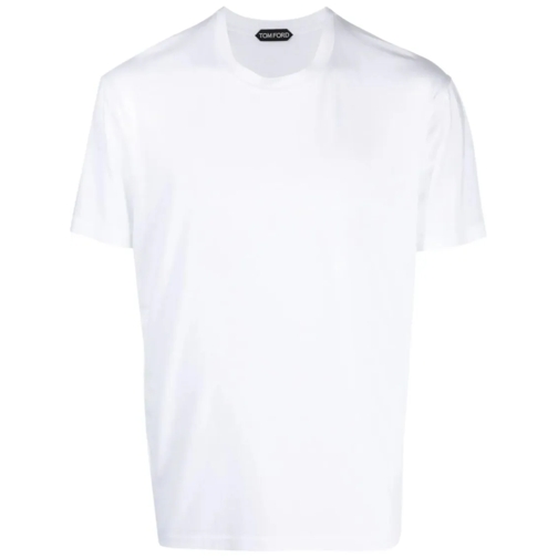 Tom Ford White Round-Neck T-Shirt White T-tröjor