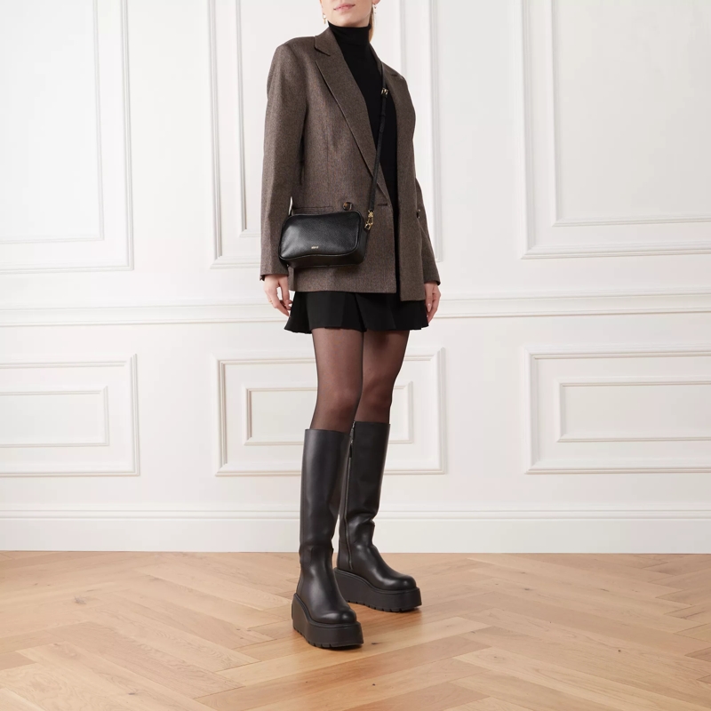 Abro Crossbody Bag Umhängetasche Tina Black/Gold(Image 3)
