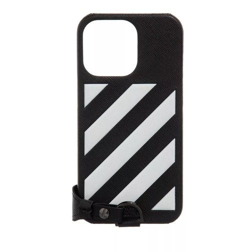Off-White Binder Neck Cover 13 Pro    Black White Phone Sleeve