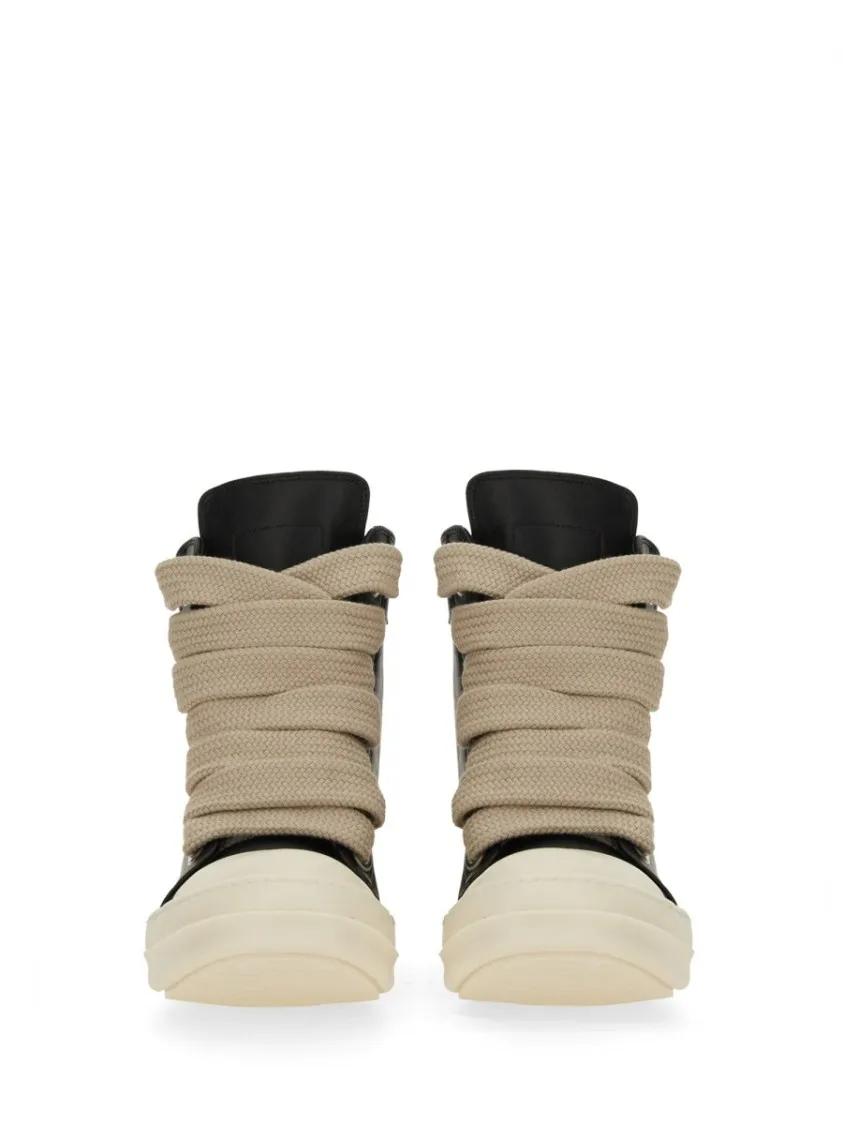 Thumbnail - Rick Owens Low-Top Sneaker - Jumbolace Sneaker - Gr. 37 (EU) - in Schwarz - für Damen