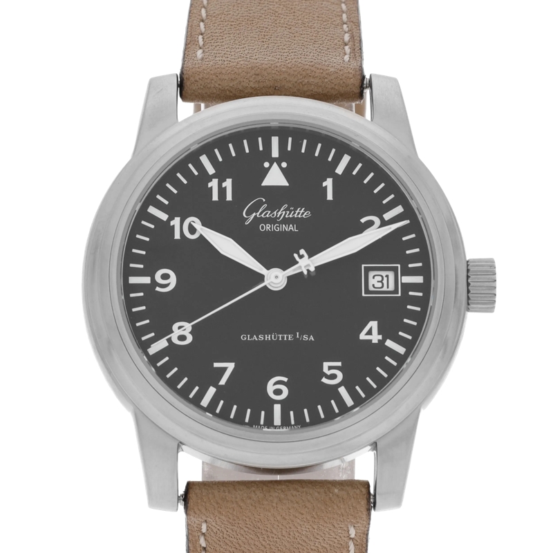 Glashütte Original Automatikuhr Senator Schwarz