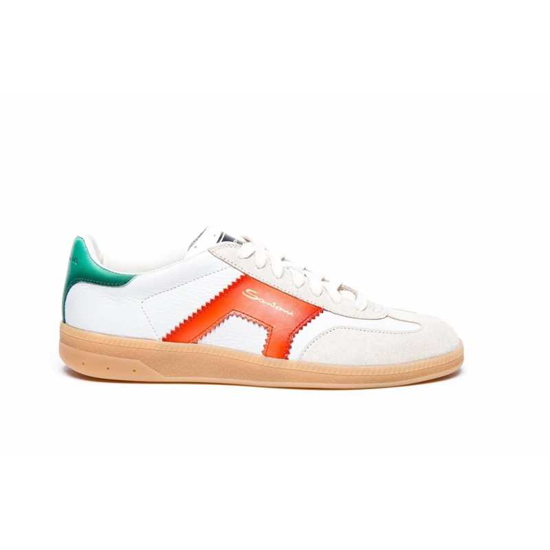 Santoni Sneaker basse Sneakers White weiß