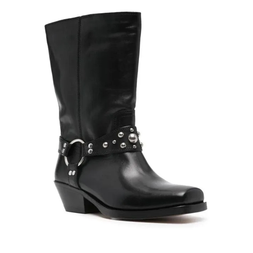 Isabel Marant Antya 45Mm Biker Boots Black Bootschoen