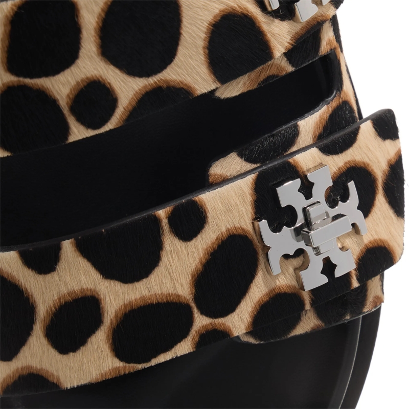 Tory Burch Ballerinas T Lock Sport Slide Trench / Perfect Black(Image 8)