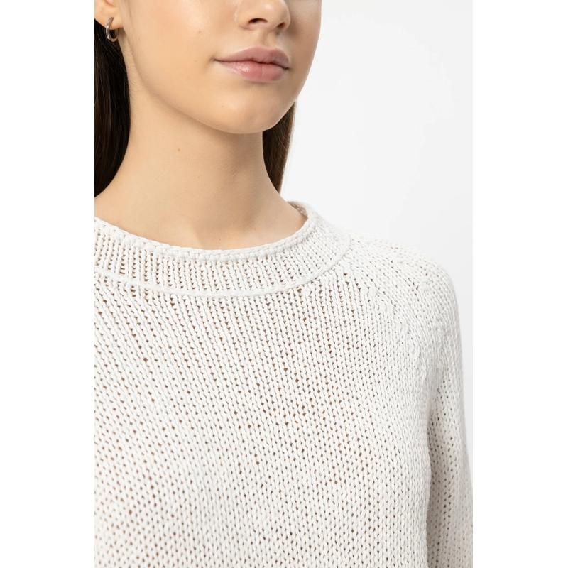 Luisa Cerano Trui Pullover Kurzarm White(Image 5)