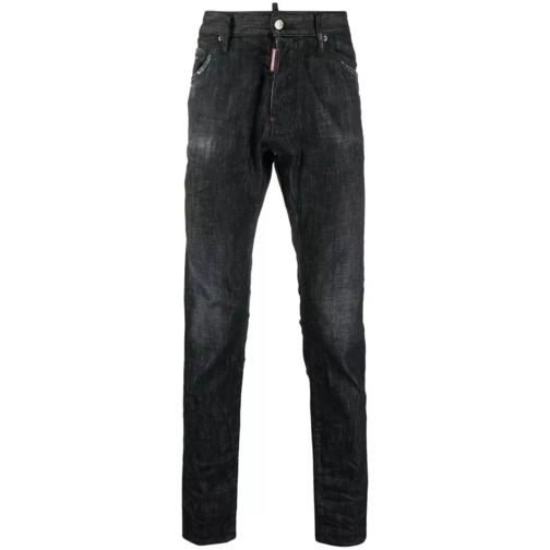 Dsquared2 Tapered Slim-Cut Denim Jeans Black Jeans slim fit