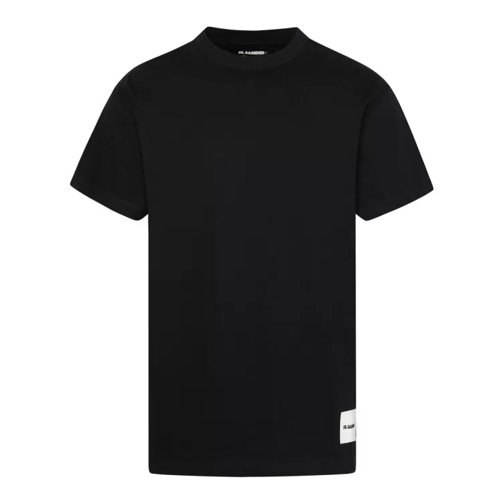 Jil Sander 3-Pack T-Shirt Black 