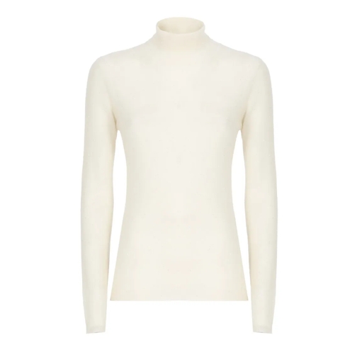 Fabiana Filippi Ivory Hign Neck Sweater Neutrals Rollkragenpullover