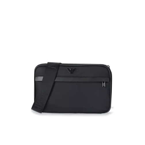 Emporio Armani Crossbodytas Black Nylon Crossbody Bag Black