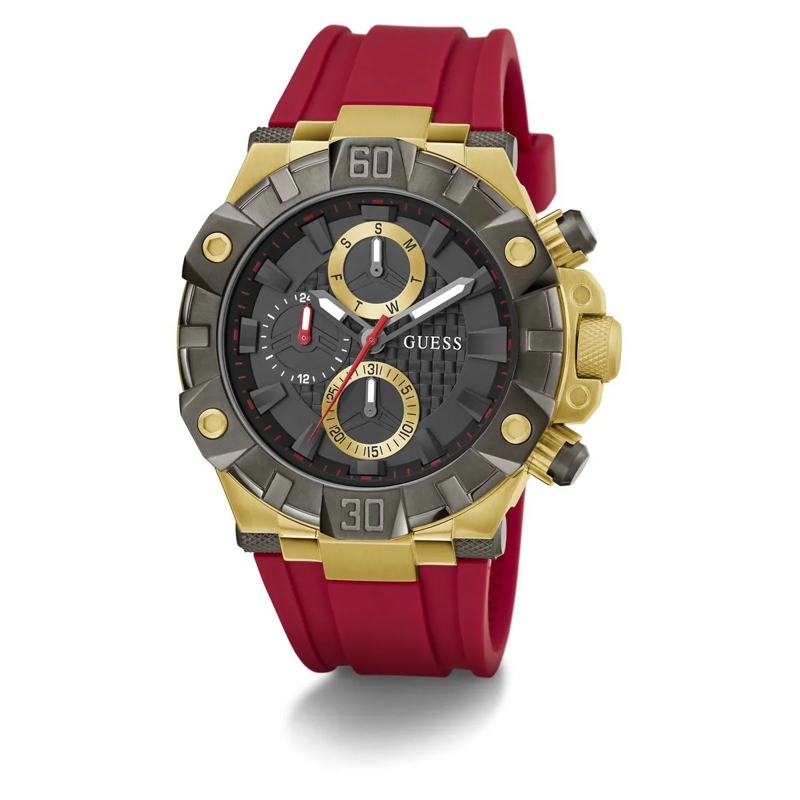 Guess Quarzuhr Quarz-Analoguhr Ignite rot(Image 8)