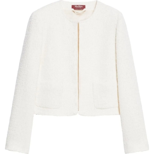 Max Mara Blazer Jackets White weiß