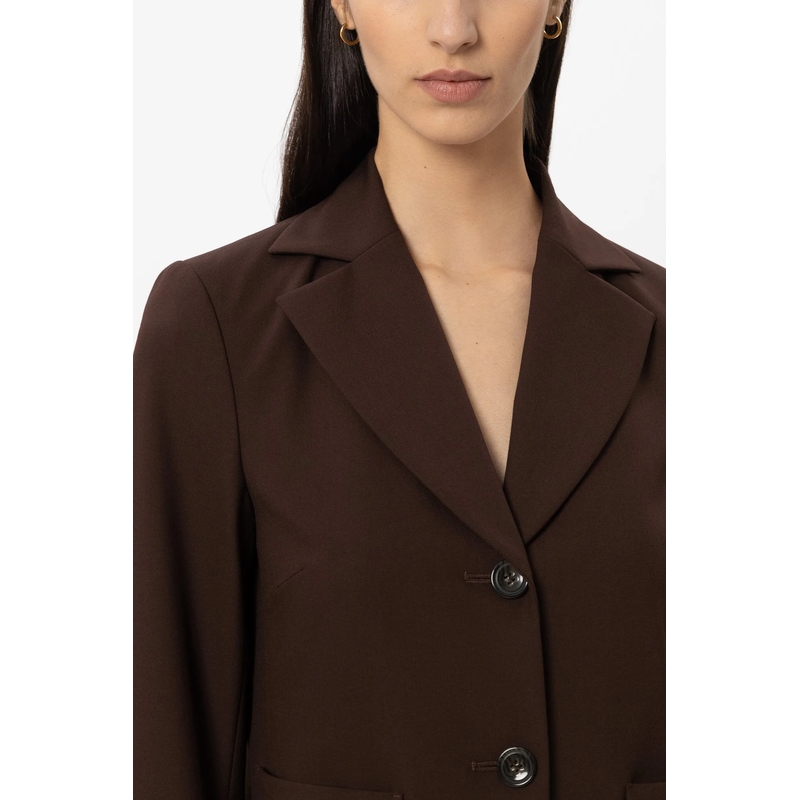 Luisa Cerano Blazer Zwei-Knopf-Blazer marone(Image 5)