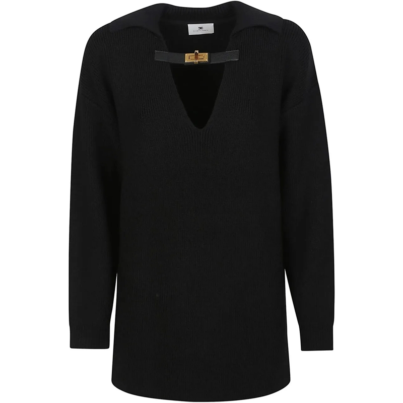 Elisabetta Franchi  Tricot Sweater Black schwarz