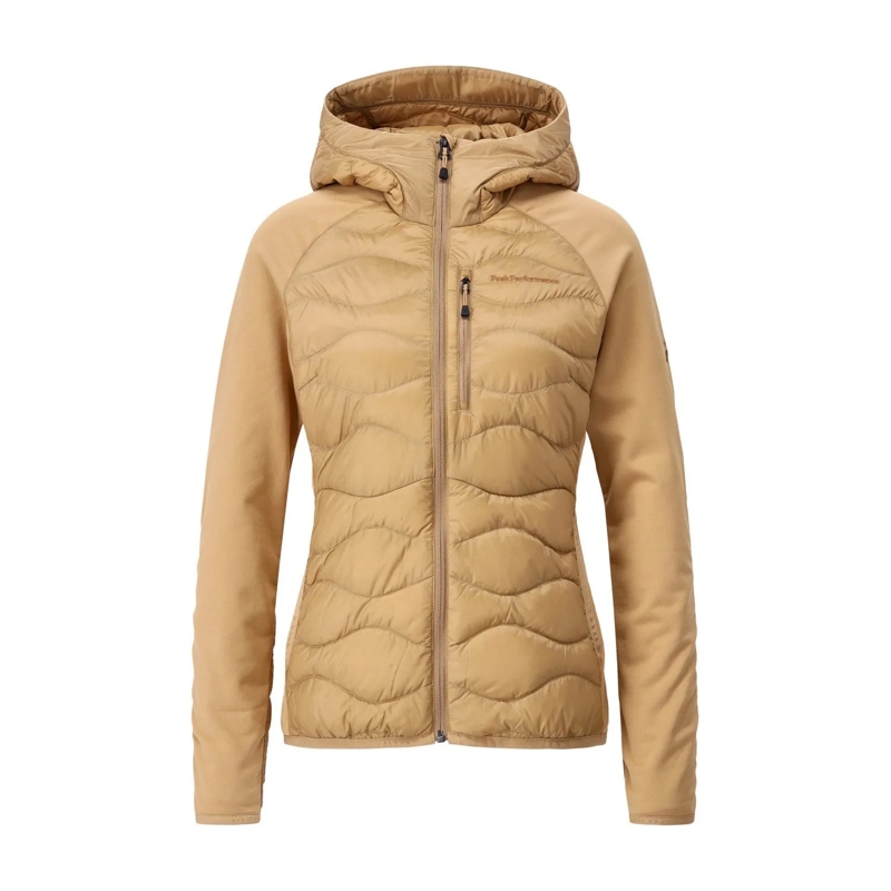 Peak Performance Blazer Leichte Steppjacke mit Daunen Braun