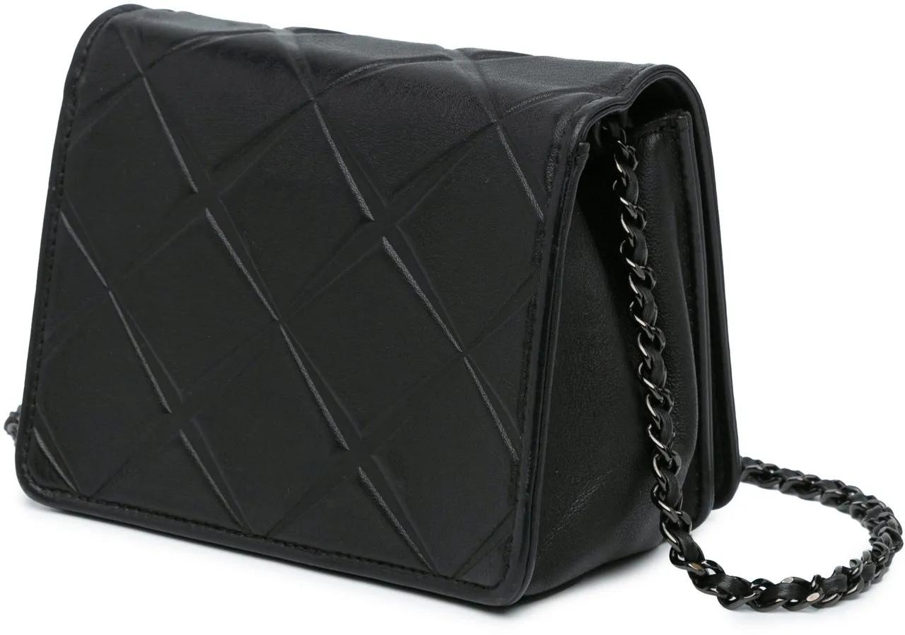 Thumbnail - Chanel Hobo Bags - 2016-2017 Mini Calfskin Propeller Flap - Gr. unisize - in Schwarz - für Damen