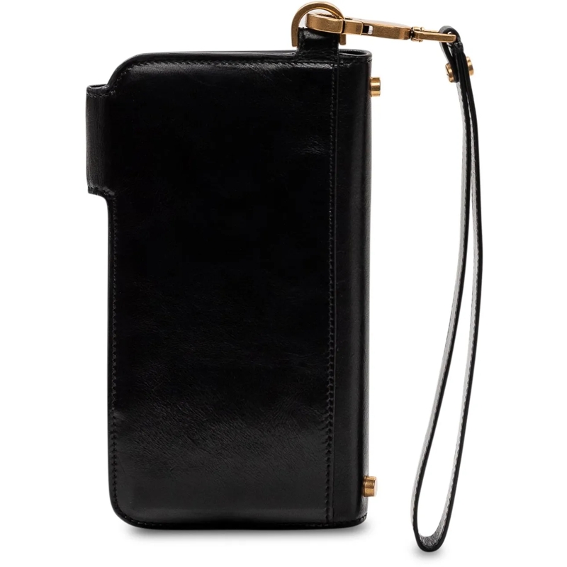 Versace Geldbörse Portafoglio Lungo in Pelle con Cinturino schwarz(Image 2)