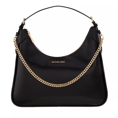 Michael Kors Wilma Large Hobo Shoulder Black Hobo Bag