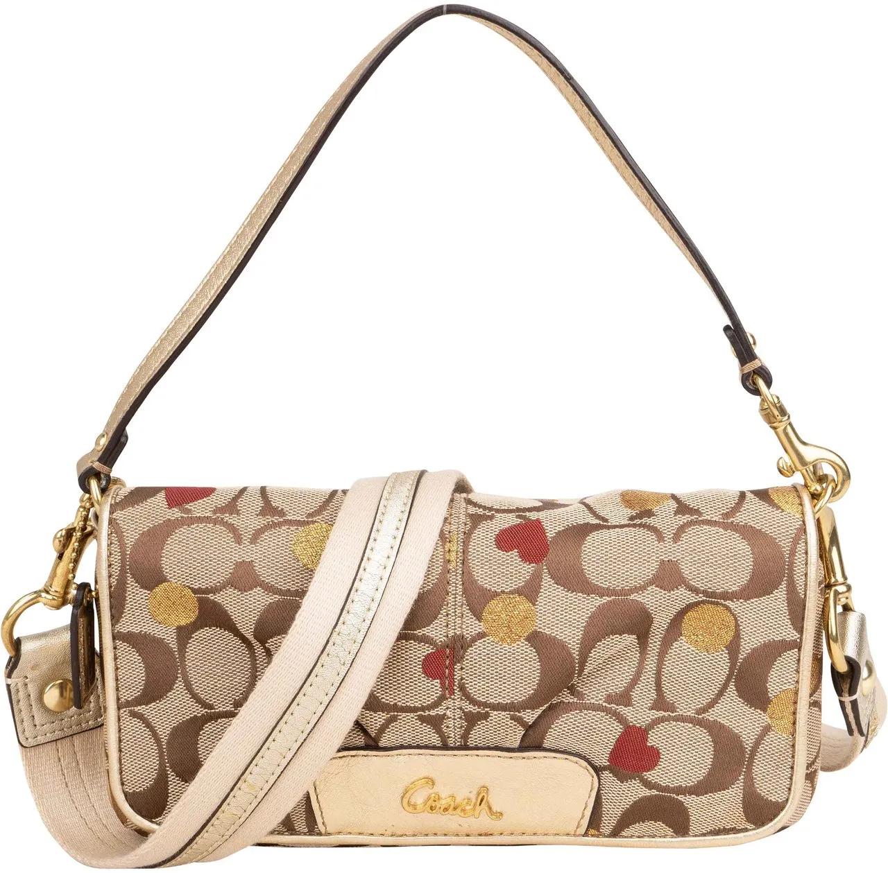 Coach Crossbody Bags - Coach Classic Monogram Mini Handbag - Gr. unisize - in Braun - für Damen