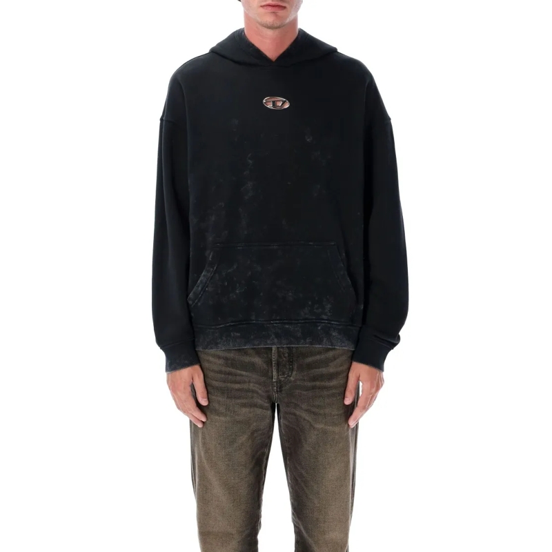 Diesel  S-Boxt-Hood-T10 Hoodie Black