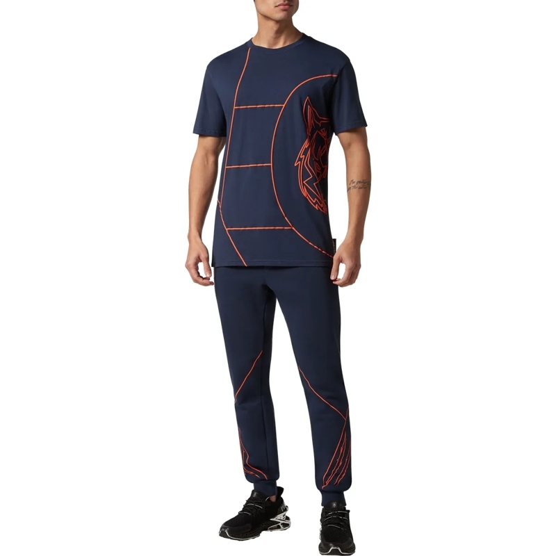 Plein Sport T-Shirt T-Shirt Tiger dunkel-blau(Image 4)