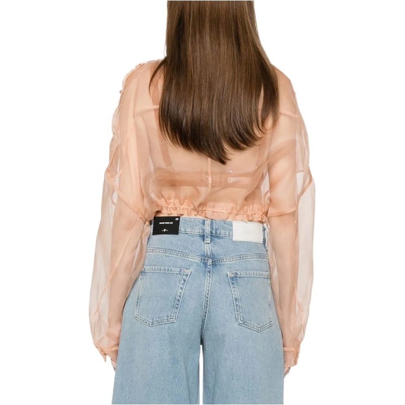 Pinko Chemisier Sweaters Pink rose(Image 5)