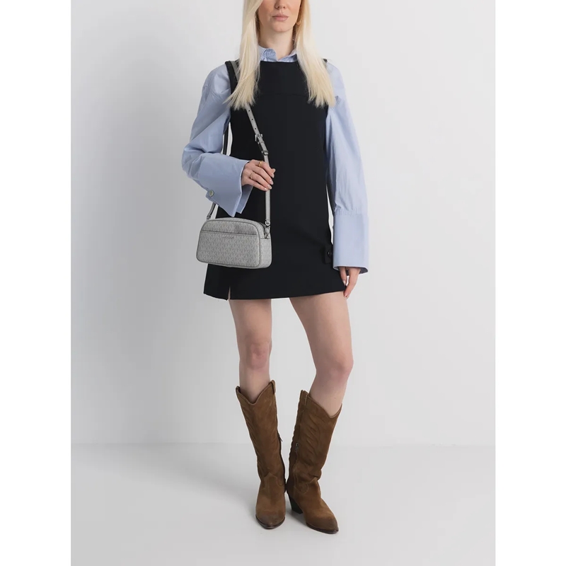 MICHAEL Michael Kors Crossbody Bag Jet Set Sm Camera Xbody Quarry Grey(Image 3)