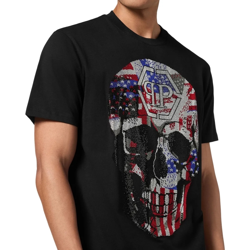 Philipp Plein T-Shirt T-Shirt Round Neck Ss Skull schwarz(Image 5)