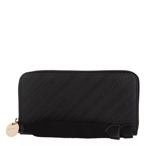 Givenchy Zip Wallet Black Continental Wallet
