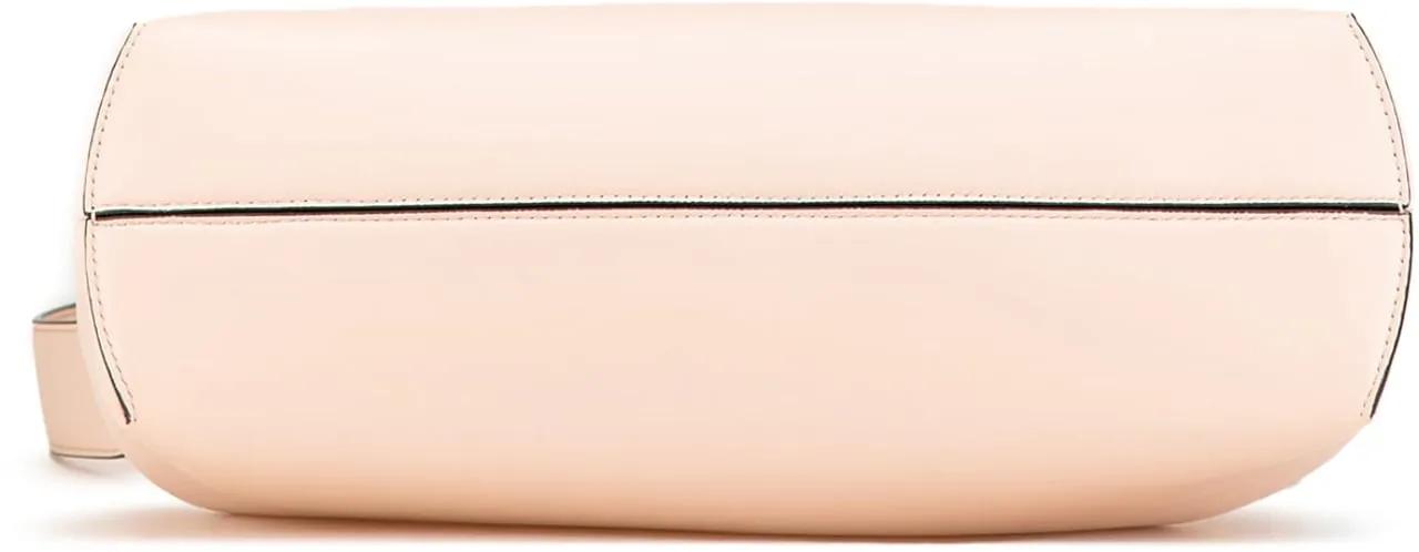 Fendi Shoppers Medium Leather First Shoulder Bag in poeder roze