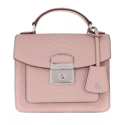 Lauren Ralph Lauren Beckett Small Satchel Bag Mellow Pink Cartable