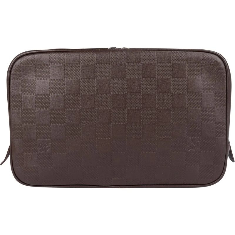 Louis Vuitton Tote Louis Vuitton Monogram Damier Infini Trousse Toile braun