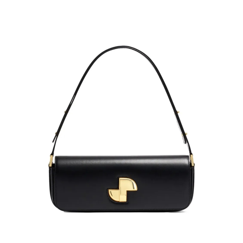 Patou Schultertasche Le Lock Baguette Bag Black
