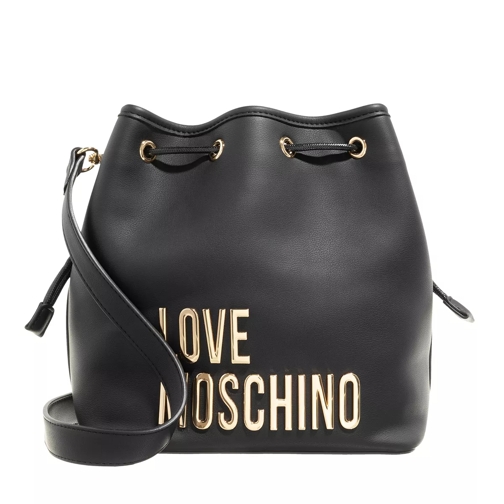 Love Moschino Bold Love Nero Bucket Bag